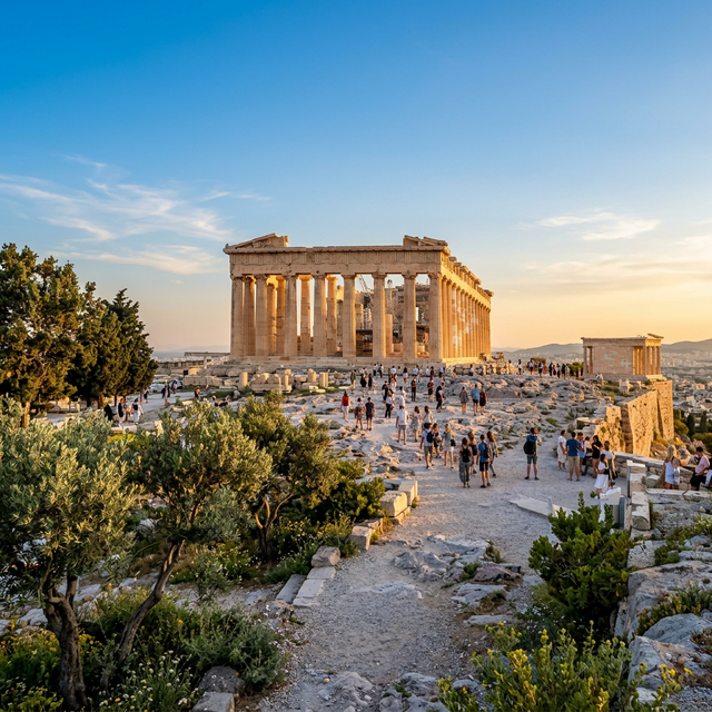 Ruta por Grecia en 15 días: Atenas, Meteora e Islas en ferry